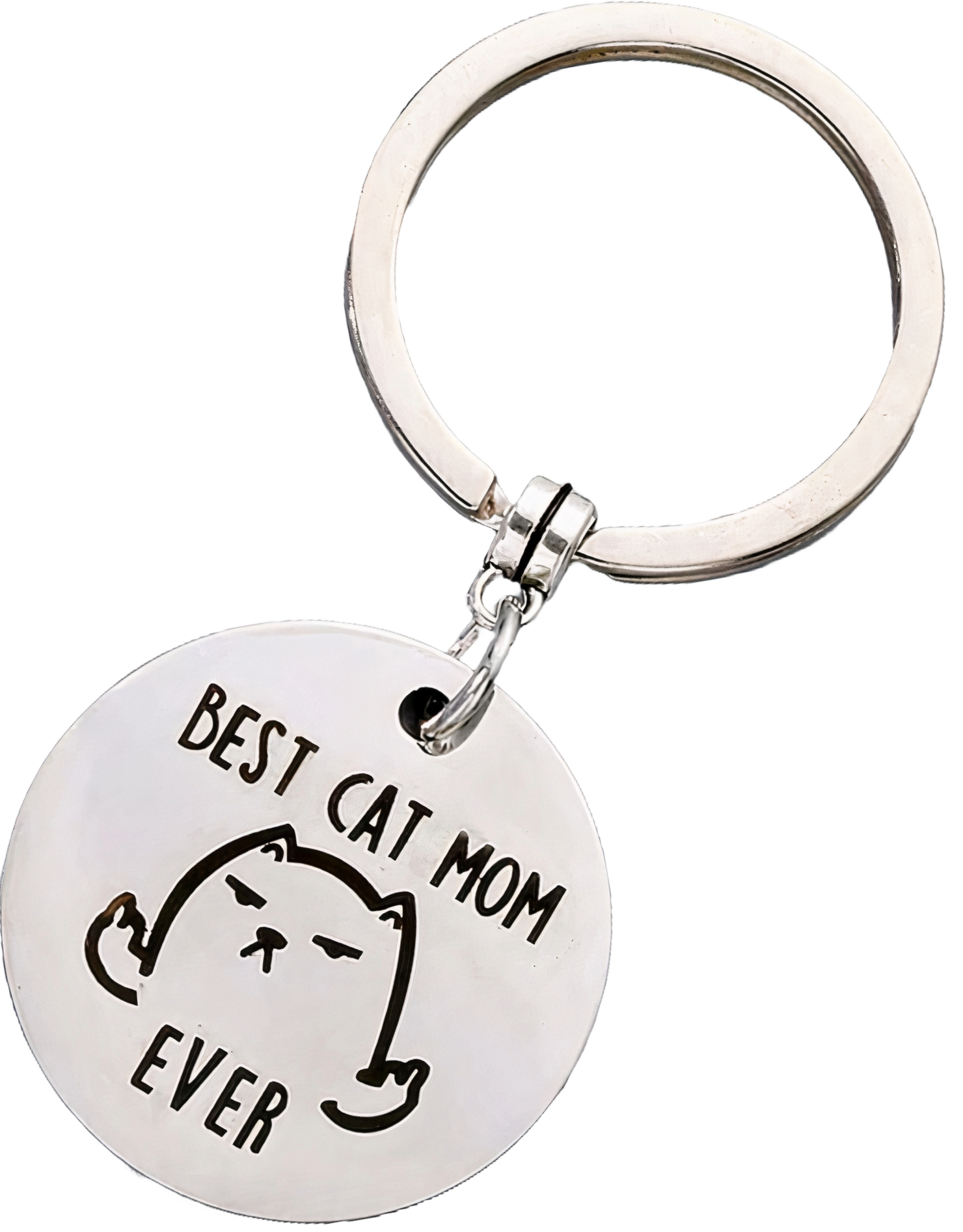 Best Cat Mama Keychain - Catcorns