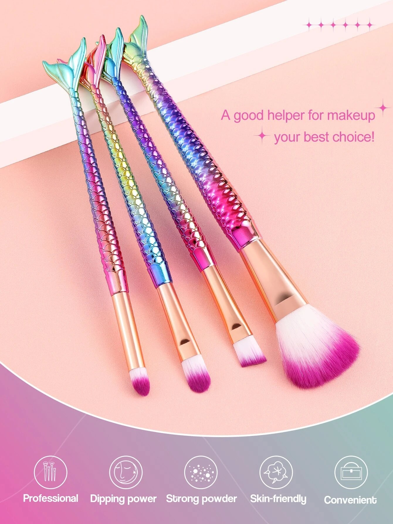 Mermaid Brush Set