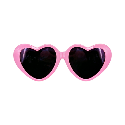 Cute Heart-Shaped Cat Sunglasses Toy - Catcorns