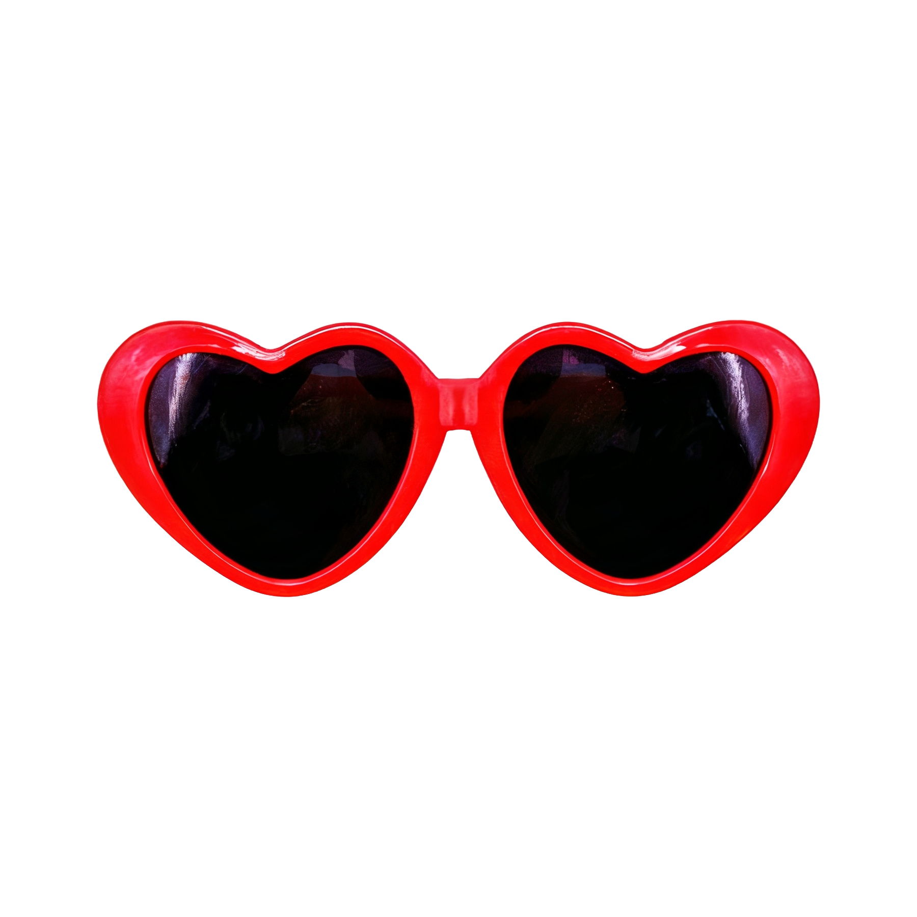 Cute Heart-Shaped Cat Sunglasses Toy - Catcorns