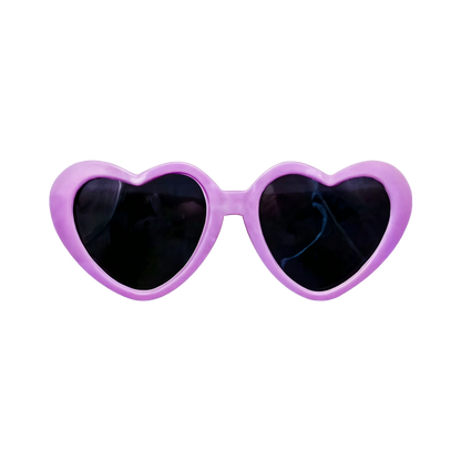 Cute Heart-Shaped Cat Sunglasses Toy - Catcorns