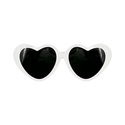 Cute Heart-Shaped Cat Sunglasses Toy - Catcorns