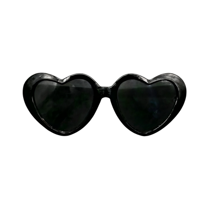 Cute Heart-Shaped Cat Sunglasses Toy - Catcorns