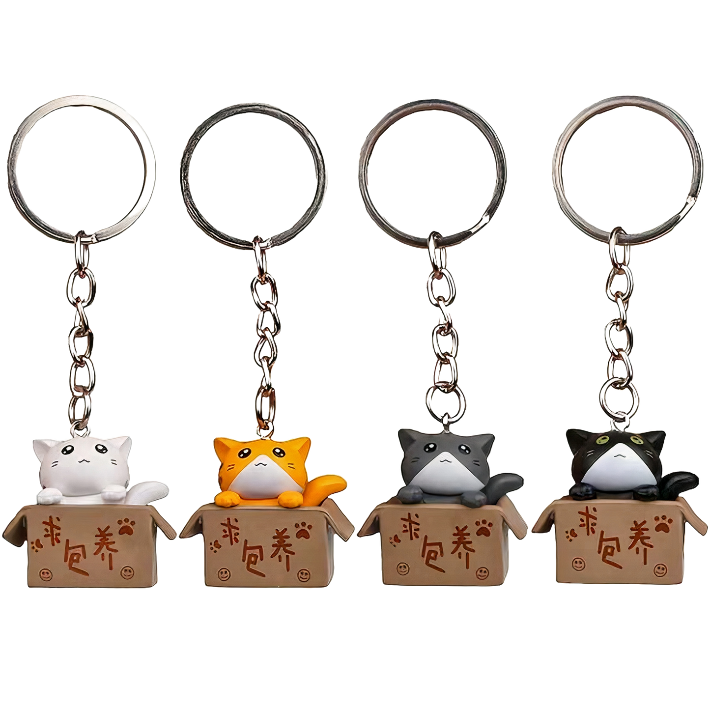 Stray Cattos Keychain - Catcorns