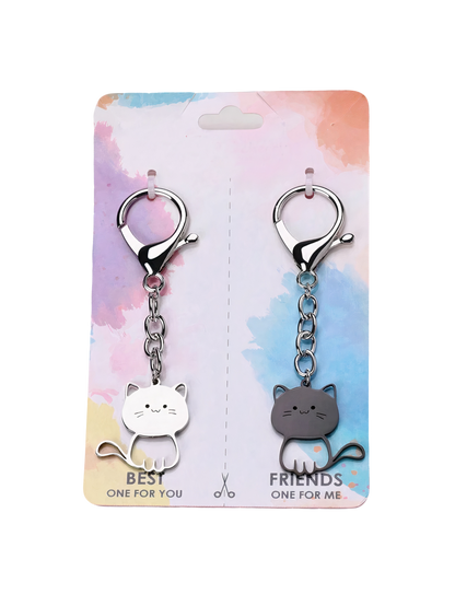 Meow Besties Keychain - Catcorns