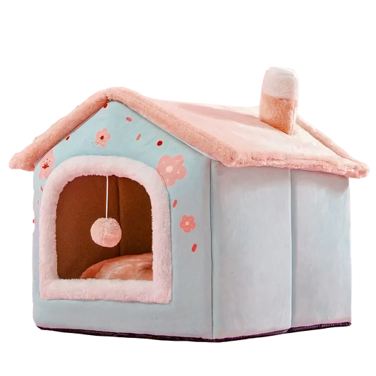 Cute Pink Cat House