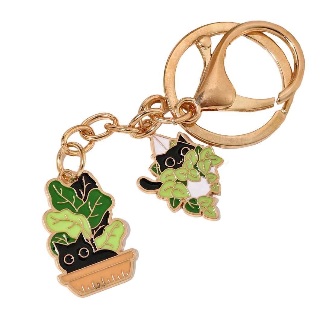 Lucky Plant Catto Keychain - Catcorns