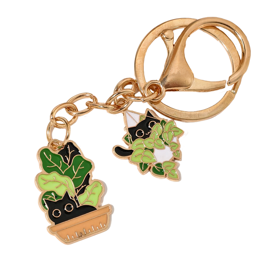 Lucky Plant Catto Keychain - Catcorns