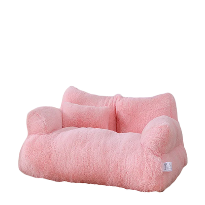 Cute Fluffy Cat Couch