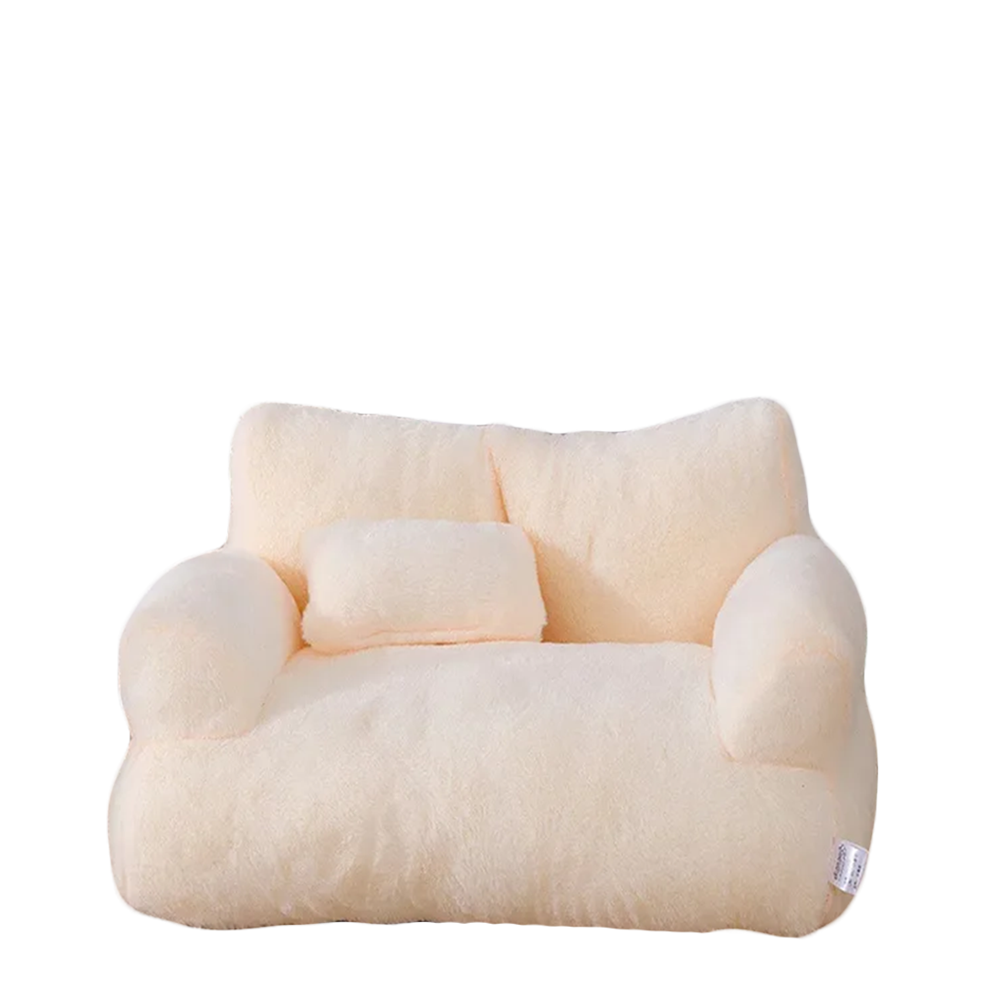 Cute Fluffy Cat Couch