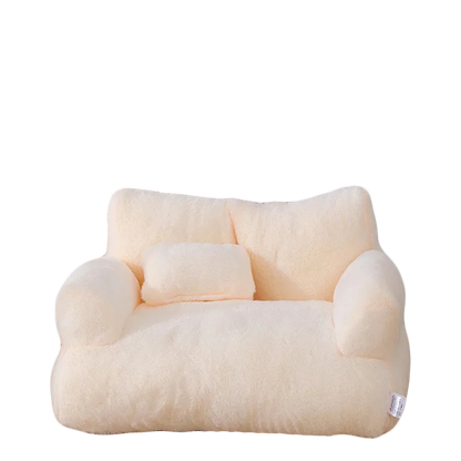 Cute Fluffy Cat Couch