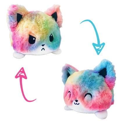 Cute Double Sided Cat Plush - Catcorns