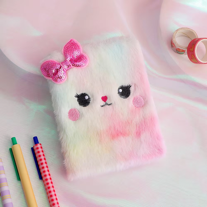 Fluffy Plush Notebook