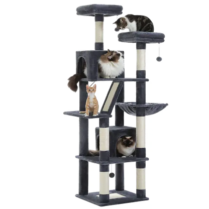 Deluxe 70in Multi Level Cat Tree Tower