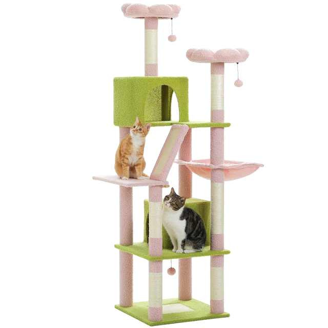 Deluxe 70in Multi Level Cat Tree Tower