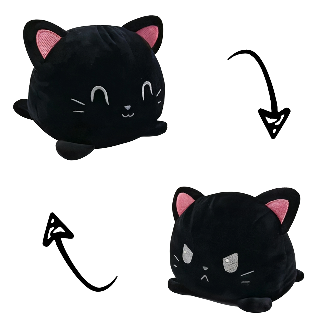 Cute Double Sided Cat Plush - Catcorns