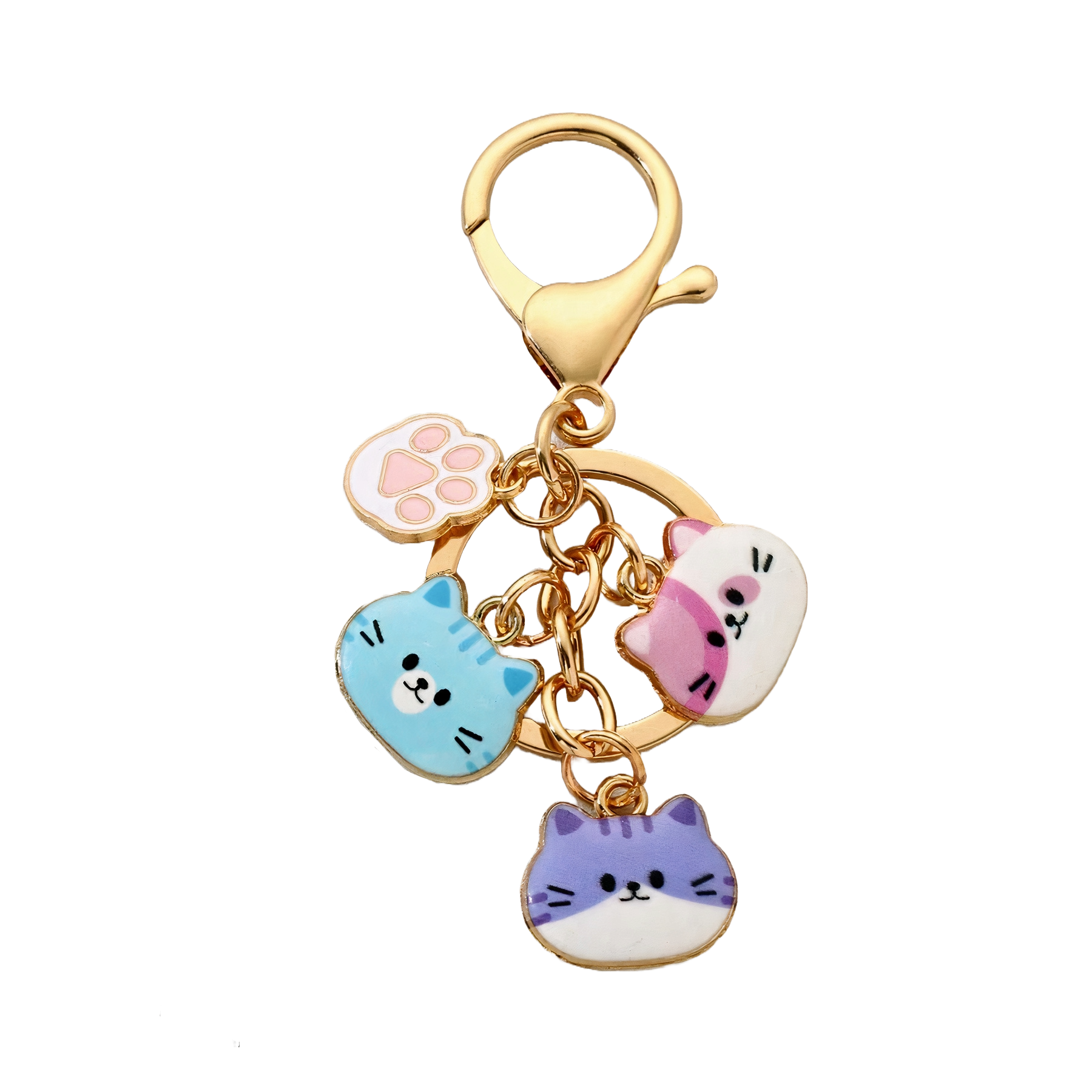 Cute Trio Charm Keychain - Catcorns