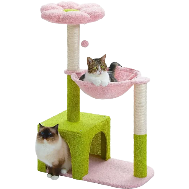 Cute Flower Cat Tree