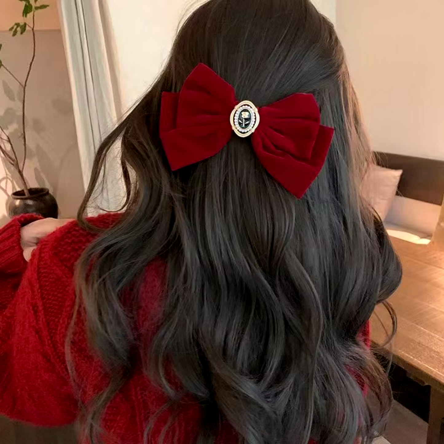 Velvet Hair Bows