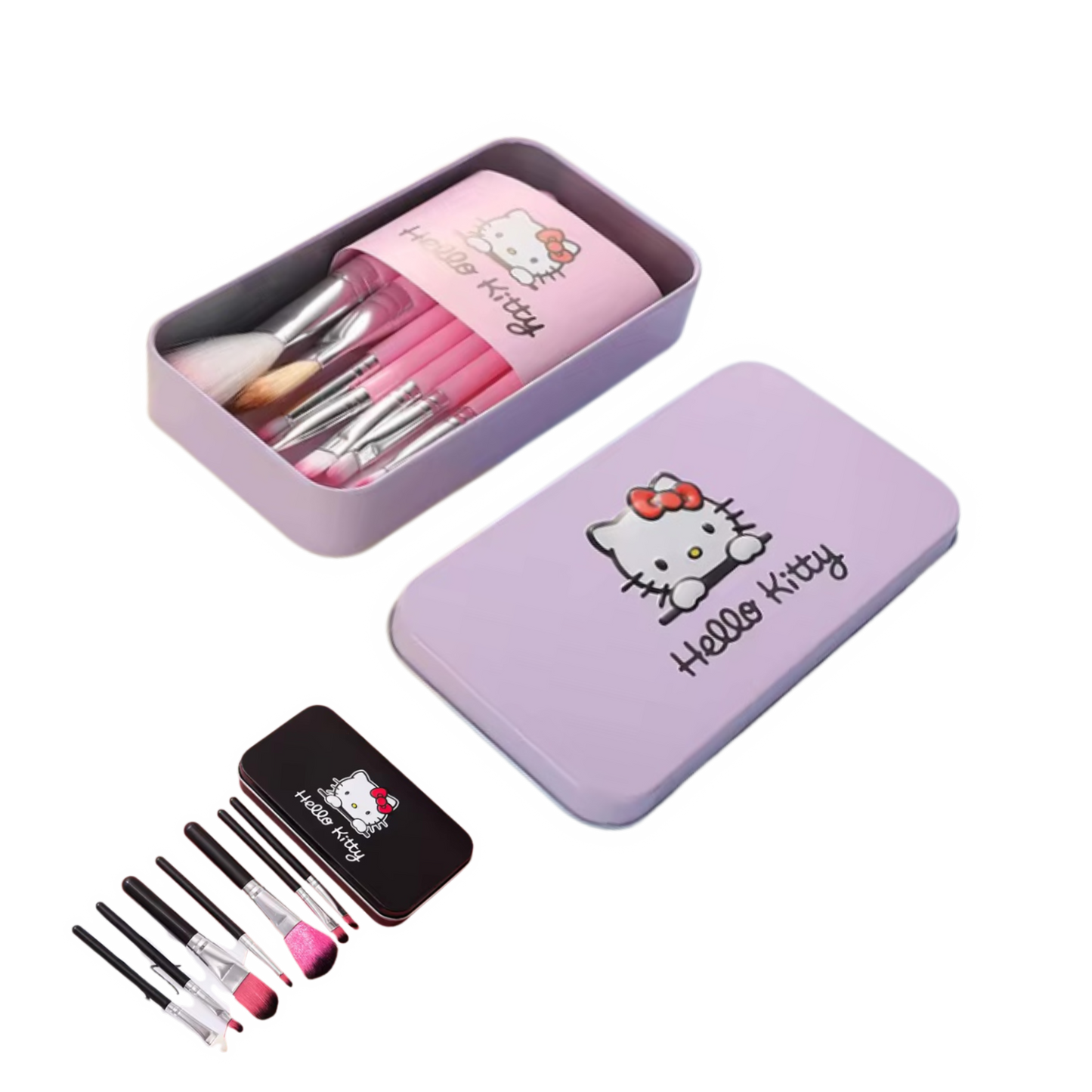 Hello Kitty Makeup Brush Set