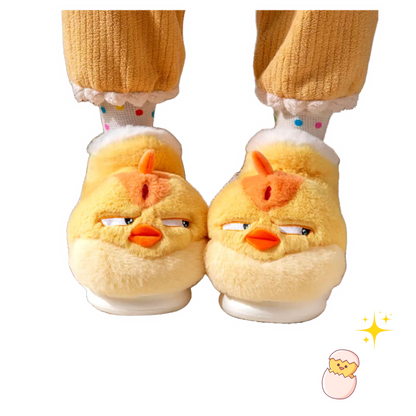 Silly Chicken Slippers