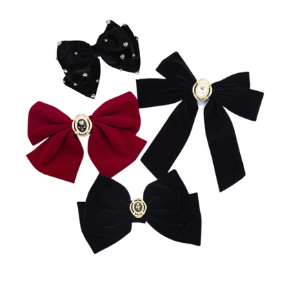 Velvet Hair Bows