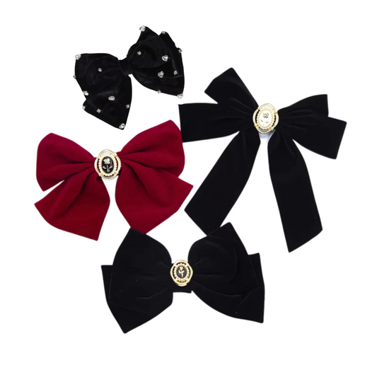 Velvet Hair Bows