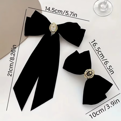 Velvet Hair Bows