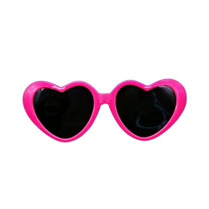 Cute Heart-Shaped Cat Sunglasses Toy - Catcorns