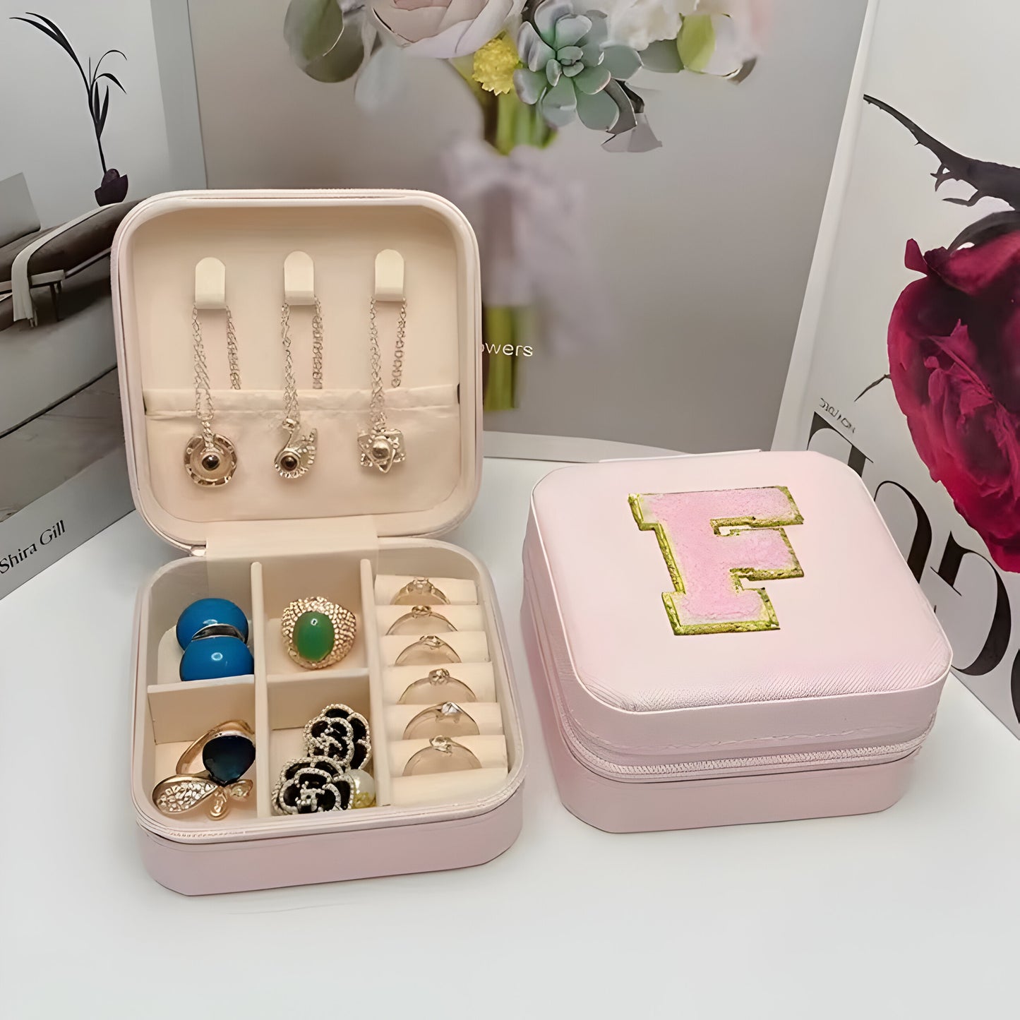 Letter Jewelry Box