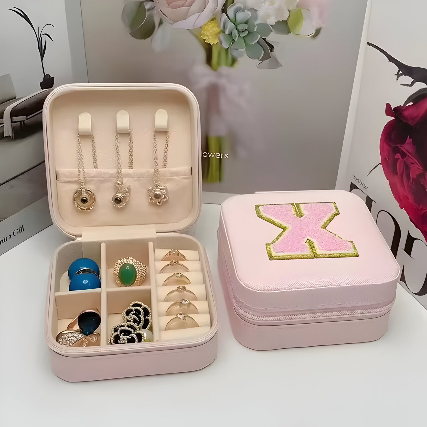 Letter Jewelry Box