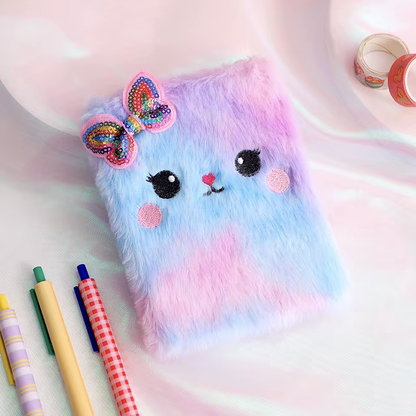 Fluffy Plush Notebook