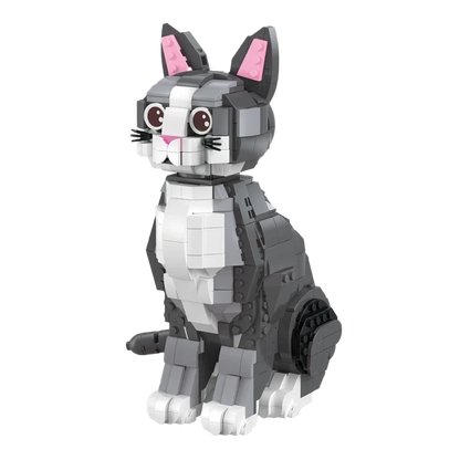 Cute Cat Building Blocks