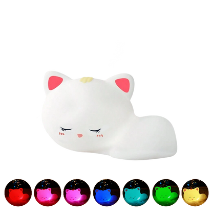 LED Cute Kawaii Cat Lamp - Catcorns