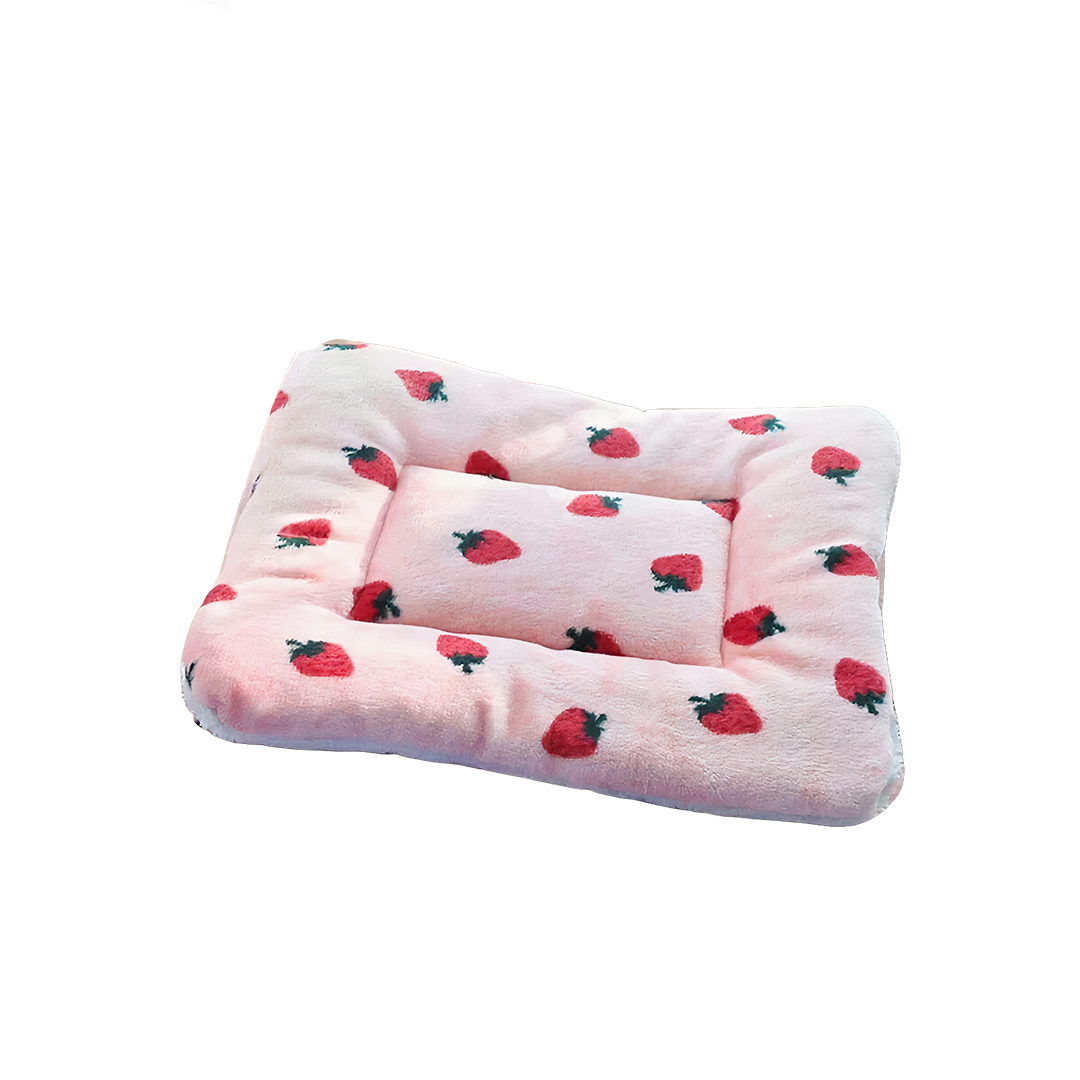 Cute Strawberry Cat Bed - Catcorns