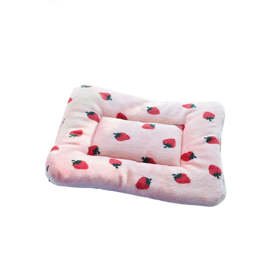 Cute Strawberry Cat Bed - Catcorns