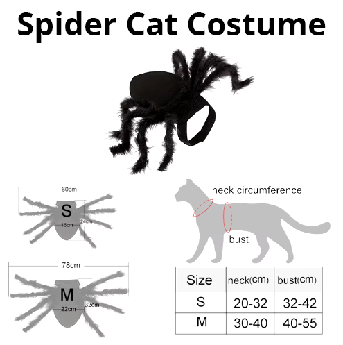 Spider Cat Costume