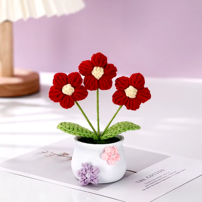 Mini Crochet Flowers