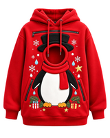 CATCORNS™ Christmas Cat Cuddle Hoodie