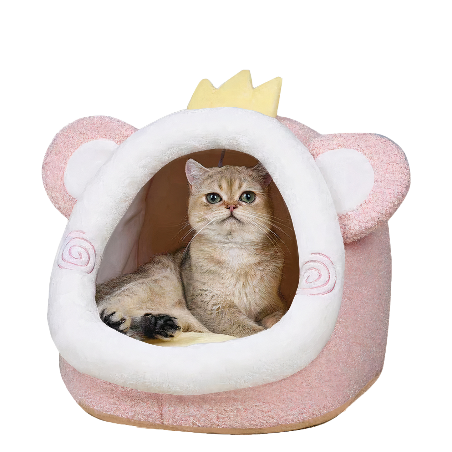 Pink Princess Cat Bed