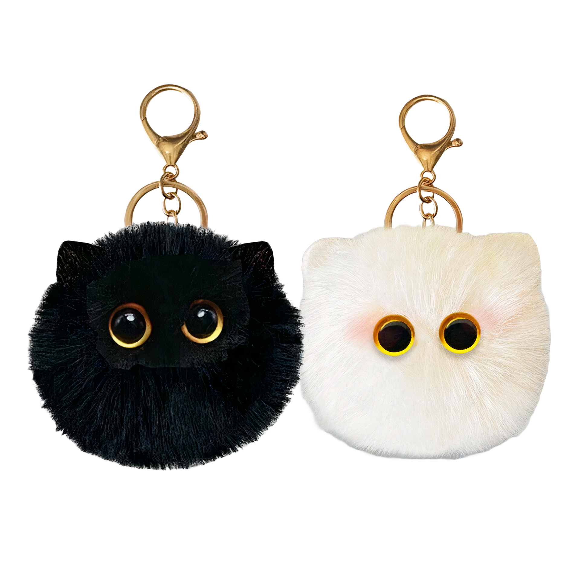 Fluffy Furball Keychain - Catcorns