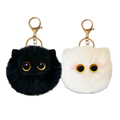 Fluffy Furball Keychain - Catcorns