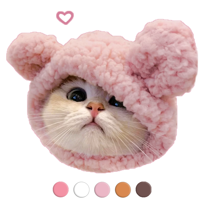 Cute Fluffy Bear Hat - Catcorns