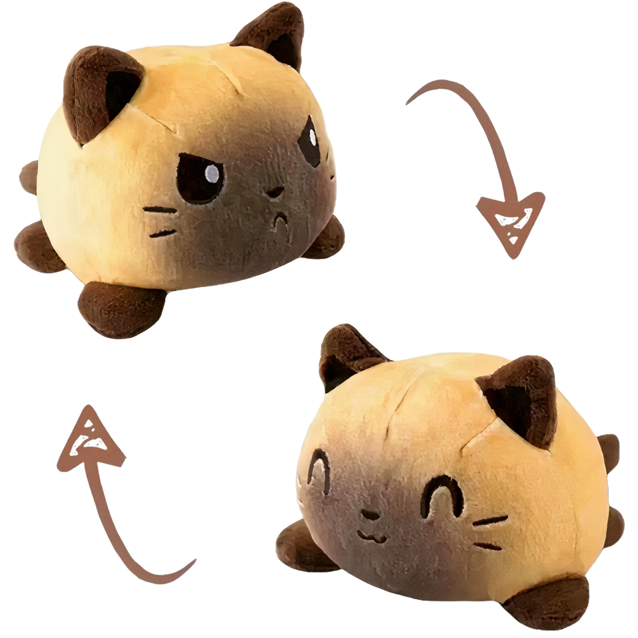 Cute Double Sided Cat Plush - Catcorns